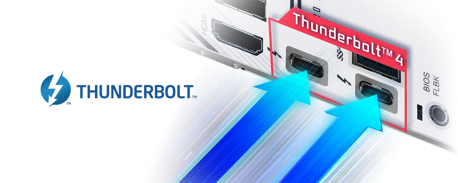 Thunderbolt™ 4/USB4 Type-C